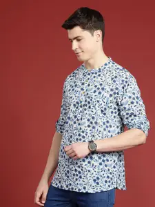 Anouk Men Pure Cotton Ethnic Motifs Printed Short Kurta