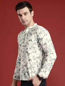 Anouk Cotton Floral Printed Short Kurta