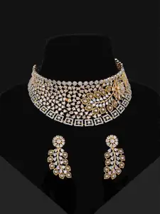 Mirana Gold-Plated Necklace and Earrings