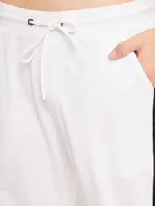 EDRIO Men Mid Rise Straight Fit Cotton Track Pants