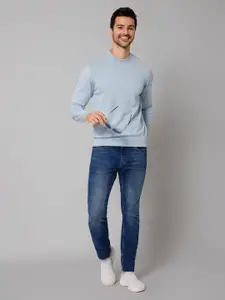 Cantabil Men Blue Pullover