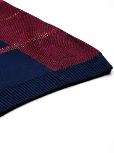 all about you Pure Acrylic Checked Midi Straight Skirt