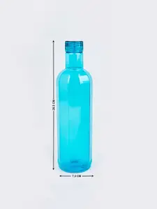 Home Centre Corsica 4 Pcs Blue Fridge Bottles 1 L Each