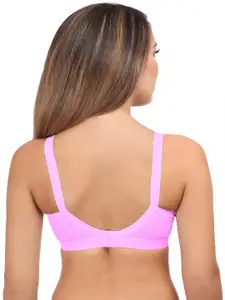 Eve's Beauty Pack Of 2 Self design Full Coverage Non Padded Minimizer Bra With Side Shaper