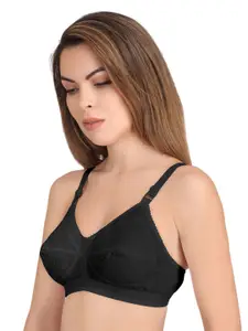 Eve's Beauty Pack Of 2 Floral Self Design Full Coverage Minimizer Bra With All Day Comfort