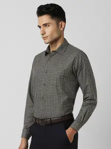Van Heusen Checked Pure Cotton Formal Shirt
