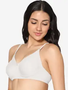 In Care Pack Of 2 Pure Cotton T-Shirt Bra Full Coverage Non Padded Non-Wired