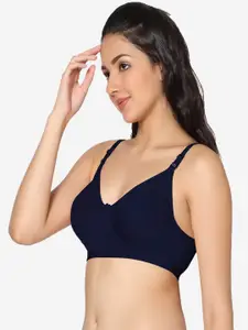 In Care Pack Of 2 Full Coverage Non Padded Pure Cotton T-shirt Bra With All Day Comfort