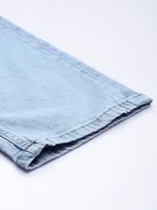 Louis Philippe Jeans Men Slim Fit Low-Rise Light Fade Stretchable Jeans