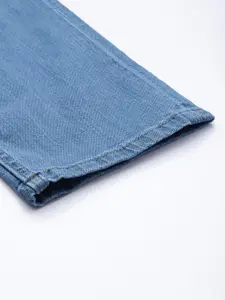 Louis Philippe Jeans Men Smart Heavy Fade Stretchable Jeans