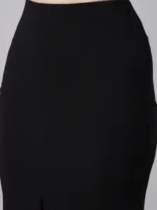 Chemistry Pencil Front Slit Midi Skirts