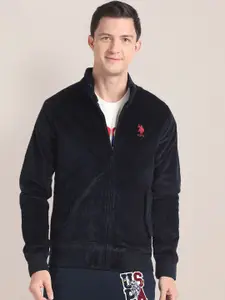 U.S. Polo Assn. Mock Collar Bomber Jacket