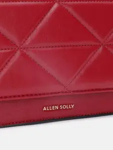 Allen Solly Solid Satchel