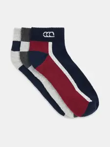 Ajile by Pantaloons Set of 3 Patterned Ankle-Length Socks