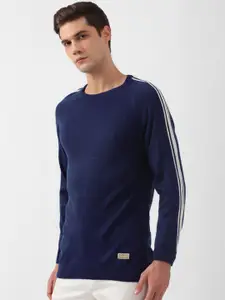 PETER ENGLAND UNIVERSITY Round Neck Long Sleeve Pullover