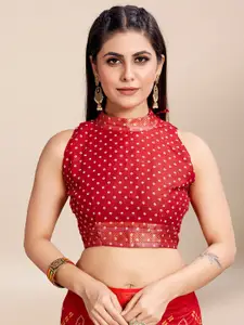 Saree mall Ethnic Motifs Printed Poly Cotton Saree