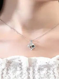 FIMBUL Rose Gold-Plated Pendant With Chain