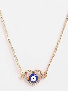 VAGHBHATT Gold Plated Pendant With Chain