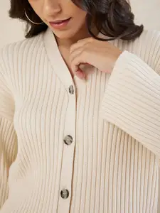 FEMMELLA V-Neck Acrylic Top With Trousers