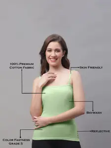 Friskers Sleeveless Pure Cotton Camisole