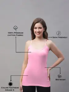 Friskers Pure Cotton Non Padded Camisole