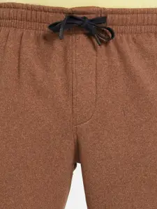 Octave Men Mid-Rise Fleece Sports Track Pants