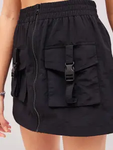 SASSAFRAS A-Line Mini Parachute Skirt