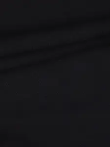 Bewakoof Black Graphic Printed Hooded Fleece Pullover Sweatshirt