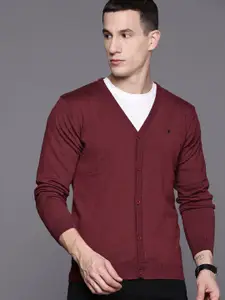 Louis Philippe Fine Knit Cardigan