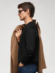 MANGO MAN Drop-Shoulder Sleeves Pullover