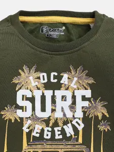 Eteenz Boys Printed Premium Cotton Sweatshirt