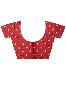 Saree mall Ethnic Motifs Printed Poly Cotton Bagh Saree