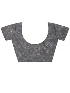 Saree mall Ethnic Motifs Printed Poly Cotton Bagh Sarees