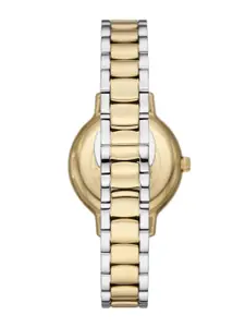 Emporio Armani Women Embellished Dial & Bracelet Style Straps Analogue Watch AR11576