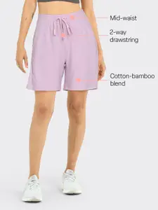 Blissclub Women Loose Fit Cotton Shorts