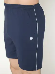 Bonjour Men Mid-Rise Cotton Sports Shorts