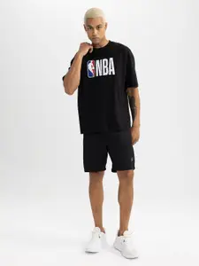 DeFacto Printed Round Neck T-shirt