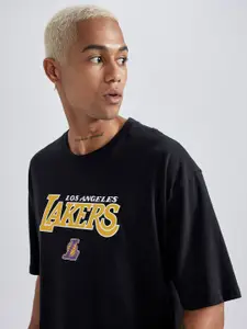 DeFacto Typography Printed T-shirt