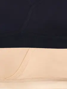 DChica Girls Pack Of 2 All Day Comfort Bra Removable Cups Full Coverage