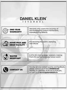 Daniel Klein Women Bracelet Style Straps Analogue Watch DK.1.12845-6