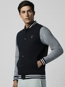 Van Heusen Flex Stand Collar Sporty Jacket