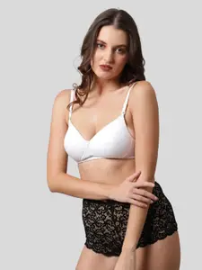 BEWILD Medium Coverage Lightly Padded Anti Odour T-shirt Bra With Moisture Wicking