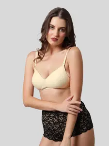 BEWILD Medium Coverage Lightly Padded Anti Odour T-shirt Bra With Moisture Wicking
