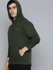 R.Code by The Roadster Life Co. Men Hooded Sweatshirt
