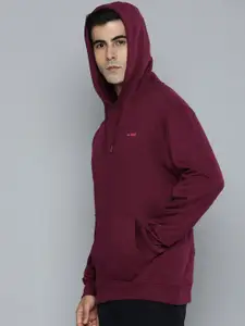 R.Code by The Roadster Life Co. Men Hooded Sweatshirt
