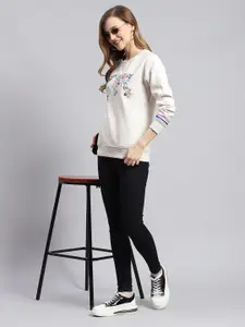 Monte Carlo Embroidered Long Sleeves Pullover