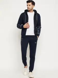 WILD WEST Camouflage Printed Hooded Cotton Fleece Tracksuit