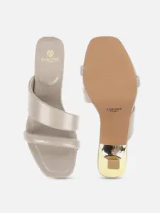 Carlton London Two Strap Slim Heels