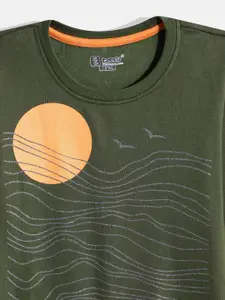 Eteenz Boys Printed Premium Cotton Sweatshirt