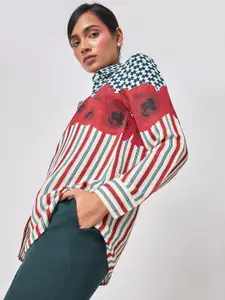 The Label Life Printed Comfort Casual Shirt